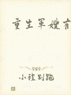 重生军嫂有空间