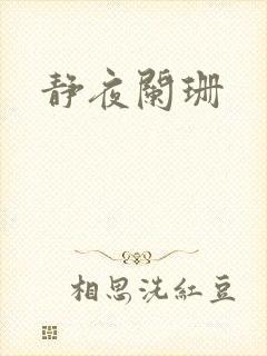 静夜阑珊