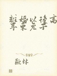 离婚以后高干 耳东兔子