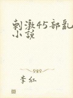 刺激45部乱亲小说封面
