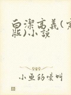 白洁高义(完整版)小说
