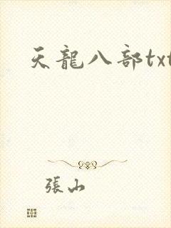 天龙八部txt封面