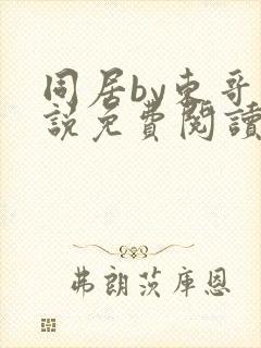 同居by东哥小说免费阅读全文无弹窗