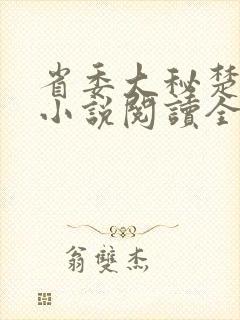 省委大秘楚东恒小说阅读全文