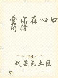 爱你在心口难开简谱封面