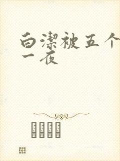 白洁被五个人玩一夜