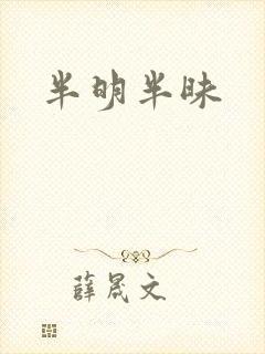 半明半昧