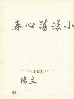 春心荡漾小说