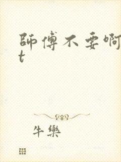 师傅不要啊txt