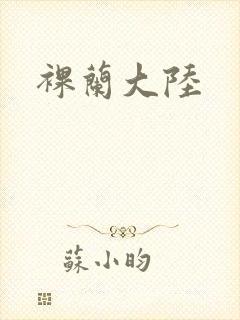 裸兰大陆封面