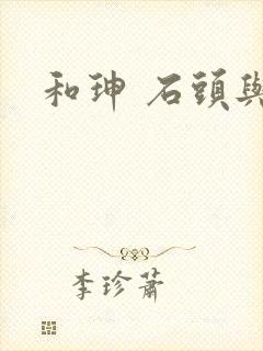 和珅 石头与水封面