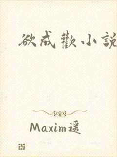 欲成欢小说