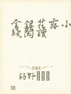 金银花露小说在线阅读