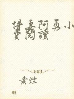 借妻阿勇小说免费阅读封面
