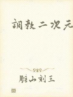 调教二次元