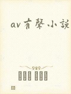 av有声小说