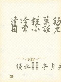 清冷校草的堕落日常小说免费阅读