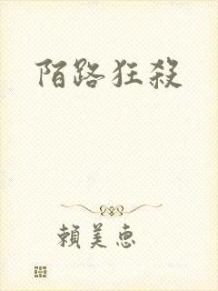 陌路狂杀封面