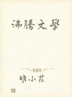沸腾文学封面