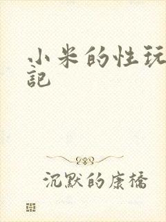 小米的性玩具日记