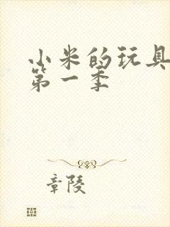 小米的玩具日记第一季封面