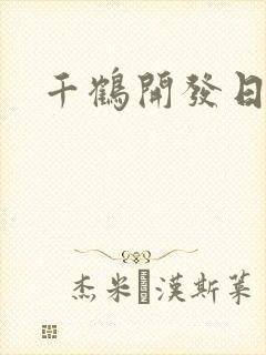 千鹤开发日记封面