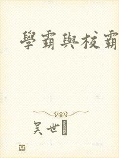 学霸与校霸封面