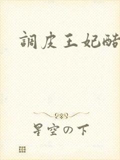 调皮王妃酷王爷