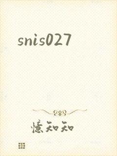 snis027封面