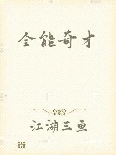 全能奇才封面