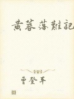 黄蓉落难记阅读封面