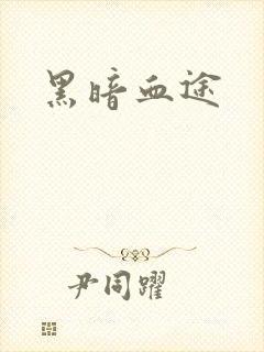 黑暗血途封面