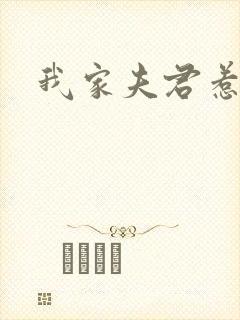 我家夫君惹不起封面