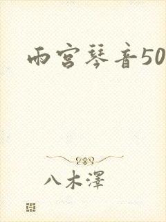 雨宫琴音500封面