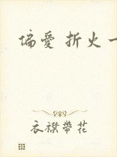 偏爱 折火一夏封面