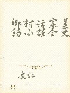 乡村活寡美人沟的小说全文免费阅读的封面
