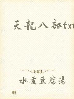 天龙八部txt