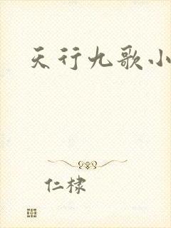天行九歌小说