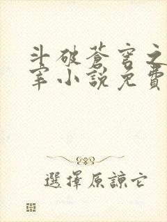 斗破苍穹之大主宰小说免费阅读全文