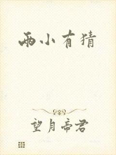 两小有猜
