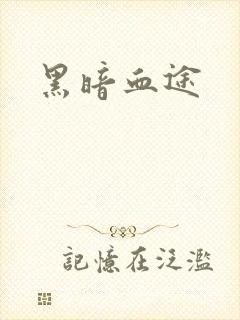 黑暗血途封面