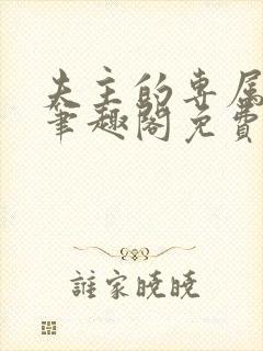 夫主的专属妻奴笔趣阁免费阅读封面