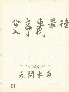 公交车最后一排入了我