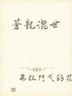 苍龙混世封面