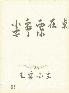 小东西在桌子上要了你封面