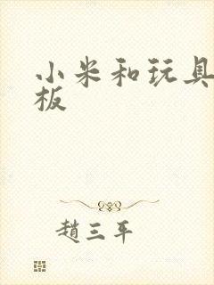 小米和玩具店老板