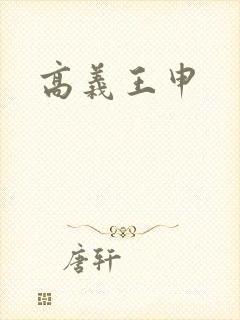 高义王申封面