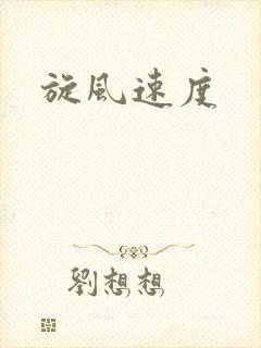 旋风速度