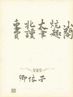 东北大炕小说免费读笔趣阁封面