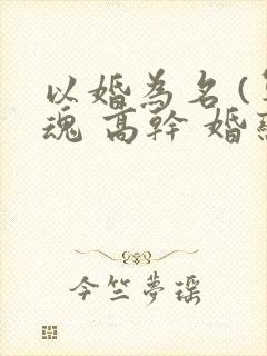 以婚为名 (军魂 高干 婚恋)